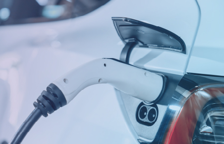 Electric vehicle charging port