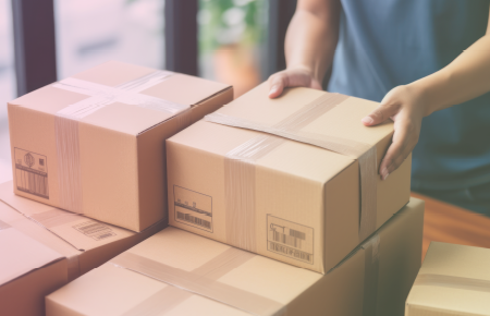 packing boxes